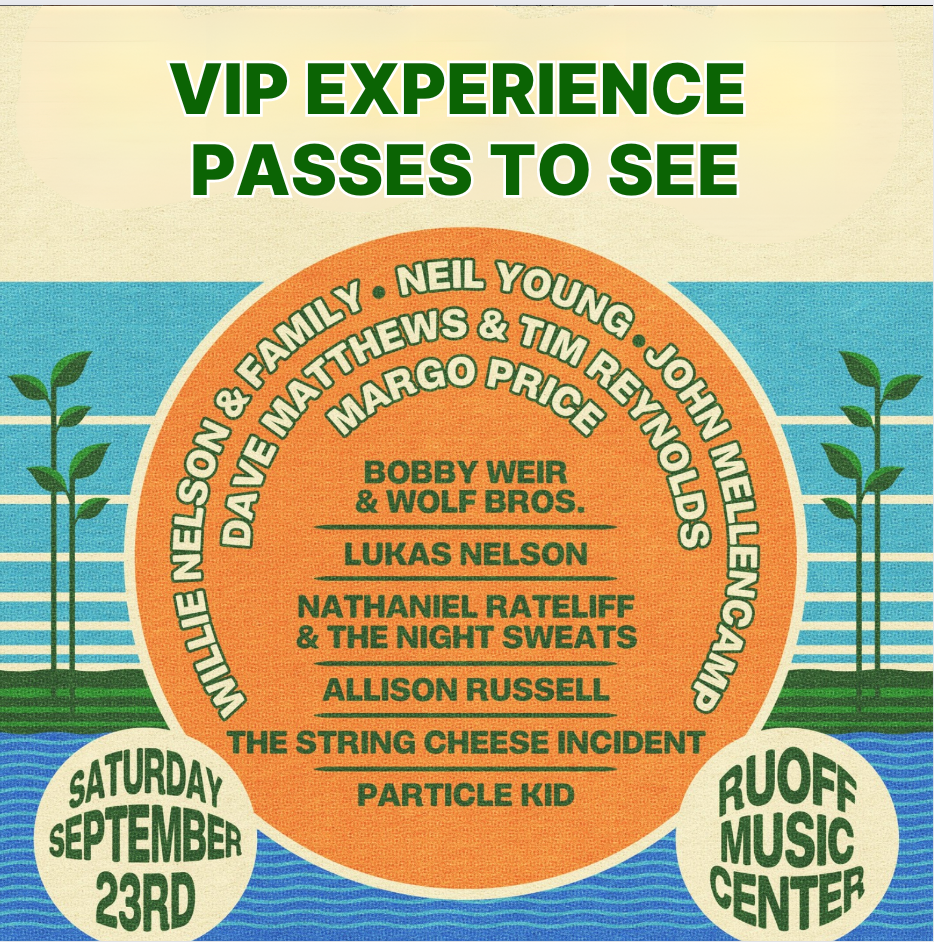 Win a Front & Center VIP Experience at Farm Aid 2023