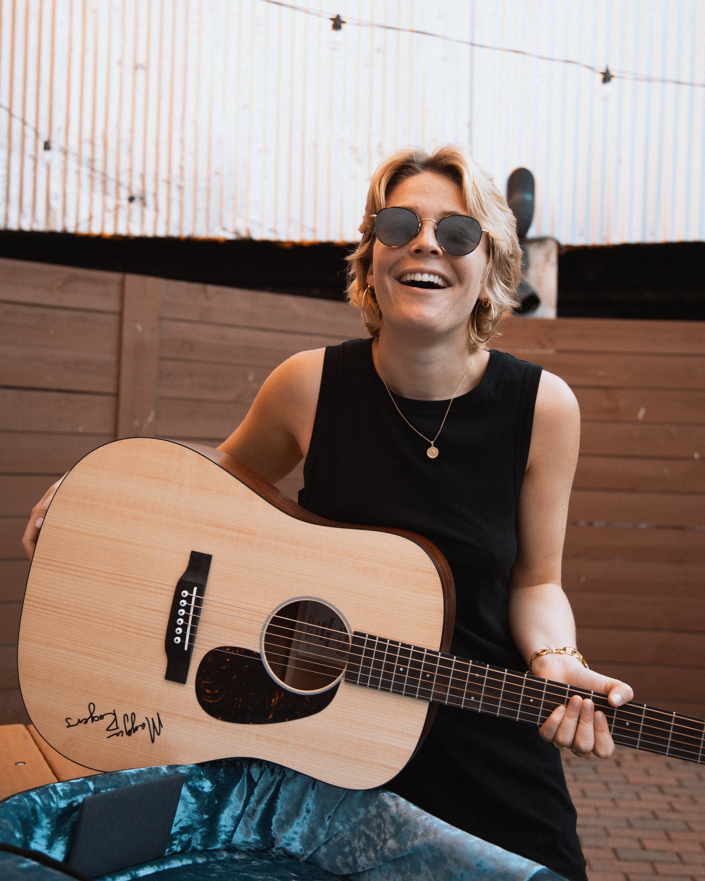 Win a Maggie Rogers Signed Guitar + a VIP Trip to All Things Go Music Festival